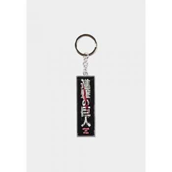 Llavero metálico Attack on Titan Difuzed