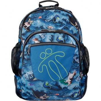 Mochila Escolar Totto Crayoles con Neceser Extraíble y Bolsa para Calzado