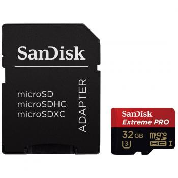 SanDisk Extreme Pro 32 GB MicroSDHC – Classe 10 UHS‑I