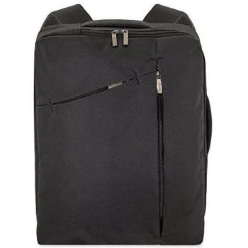 Pierre delone Mochila Maletín de Alta Gama (Negro)