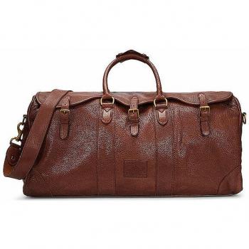 Bolsa de viaje cuero Heritage Marrón Polo Ralph Lauren