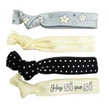 Producto: Gomas de pelo con nudo en forma de estrella, marca Mr. Wonderful