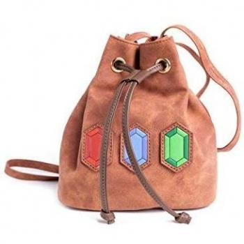 Bolso Little Rupees Marrón de Zelda