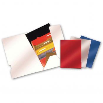 Pack de 25 subcarpetas ejecutivas bolsa lateral azul marino 325x235mm