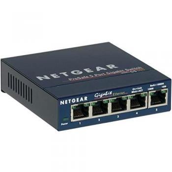 Switch Netgear GS105GE 5 Porte Blu