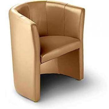 Sillón de club tapizado de poliuretano Kaiserkraft 980049