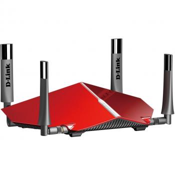 D-Link DIR-885L Router Wireless AC3150 Dual Band, 4 Porte Gigabit, 1 Porta USB, 1.4 GHz Dual Processore Core, SmartBeam AC Avanzato