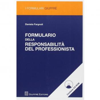 Formulario Della Responsabilita' Del Professionista