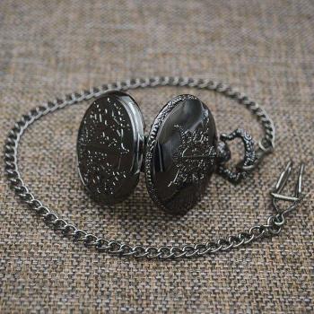 Reloj de bolsillo Kuroshitsuji analógico negro