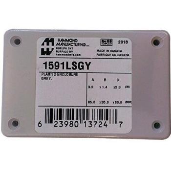 Hammond 1591LSGY Contenitore universale ABS Grigio (RAL 7035) 1 pz