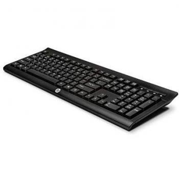 HP Italia Wireless Keyboard K2500 (Nero, Layout Italiano)