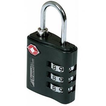 Travel Blue Candado para Equipaje 36 Negro