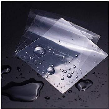 Pellicola FEP 5 PCS spessore 0,15 mm per sostituzione stampante 3D, pellicola ad alta intensità di trasmissione della luce per polimerizzazione stampante LCD / DLP 3D (200 x 140 mm)