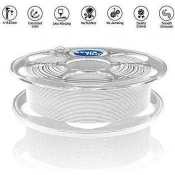 Filamento 3D AzureFilm PLA White 1,75mm 1kg
