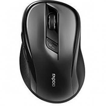 Mouse wireless silenzioso Rapoo M500 con tecnologia Bluetooth e 2,4 GHz via USB