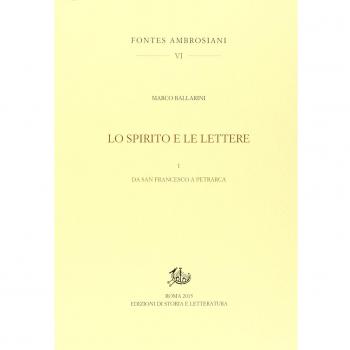 Lo spirito e le lettere. Da san Francesco a Petrarca (Vol. 1)