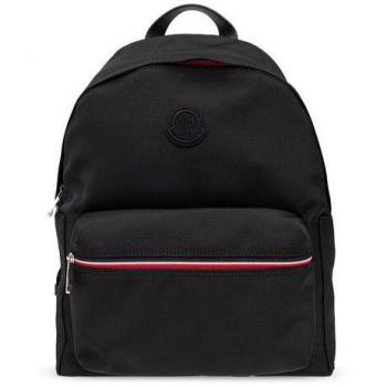 Moncler Men's New Pierrick Backpack In Nylon in Black | 5A000 Color 09M4162