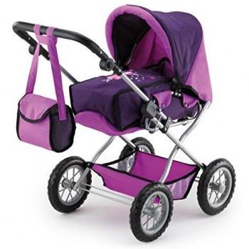Cochecito Combi Grande Bayer Design, Ajustable y Plegable, Lila