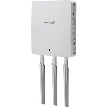 Edimax Punto di Accesso Dual-Band CA 3x3 Poe per Montaggio a Muro, Bianco