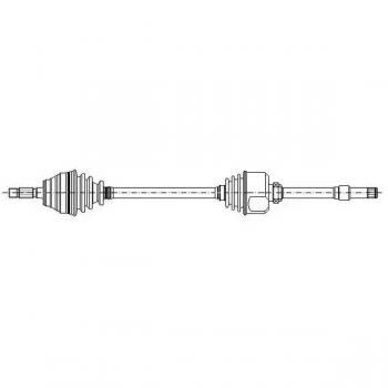 Veio de transmissão ERA Benelux DA54138