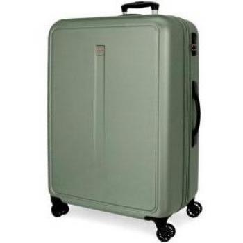 Roll Road. Maleta Mediana Camboya Rígida 65cm verde