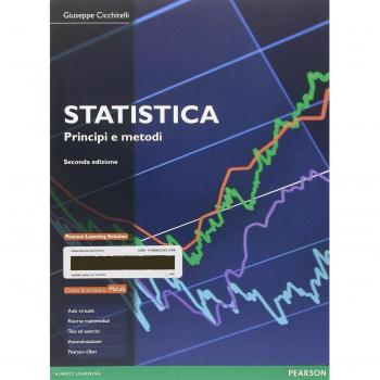 Statistica: principi e metodi. Ediz. MyLab. Con aggiornamento online. Con e-book