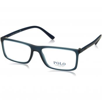 Polo Ralph Lauren 0PH2178, Monturas de Gafas para Hombre, Azul (Vintage Crystal Blue), 55