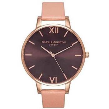 Reloj Olivia Burton Ob15bd72 Cuero Rosa 38 mm