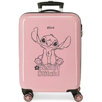 Best of Stitch: Maleta de Cabina Rígida Rosa 55 cm – Disney