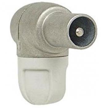 Conector CEI 90° macho 9.5mm Televes