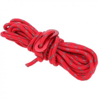 Cuerda de tienda reflectante doble 4mm