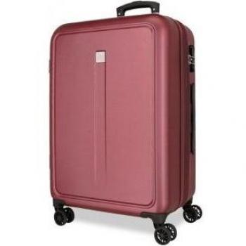 Roll Road. Maleta Grande Camboya Rígida 75cm granate