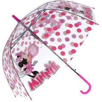 Paraguas Rosa Minnie para Niñas 48cm