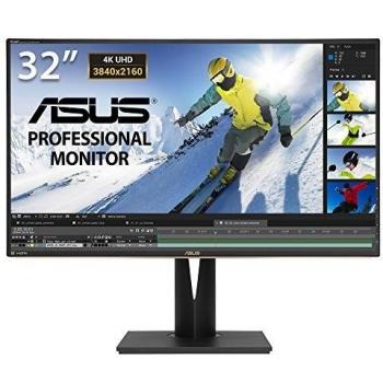 ASUS PA329Q 32'' Monitor Professionale, 4K (3840 x 2160), IPS, Quantum Dot, 99.5% Adobe RGB, △E< 2, Flicker Free, Filtro Luce Blu, Certificazione TUV