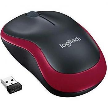 Mouse Logitech M185 Wireless Rosso