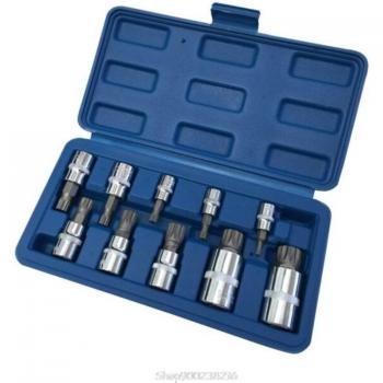 Juego de 10 Piezas XZN 12 Punto Cuadrado Triple Spline