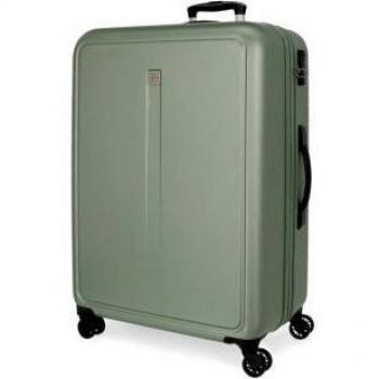 Roll Road. Maleta Grande Camboya Rígida 75cm verde