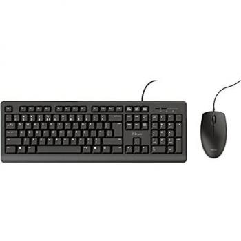 TRUST Primer Teclado RATÓN Incluido USB QWERTY ESPAÑOL Negro