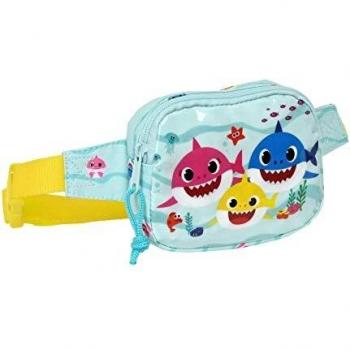 Riñonera Infantil Niña Baby Shark Día de Playa 14 x 11 x 4 cm