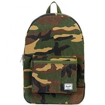 Mochila Herschel Packable Daypack verde, talla única