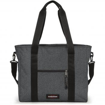 Eastpak KERR Bolso Bandolera, 40 cm, 21 Litros, Gris (Denim Negro)