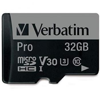 VERBATIM TRANS FLASH 32 GB U3 (47041) CLASS 10 CON ADATTATORE