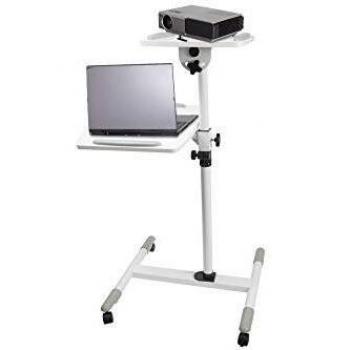 Carrello Proiettore Bianco Regolabile