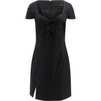 Guess Vestido Mini Negro Lazo XS