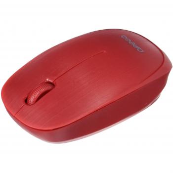 Mouse Omega OM0420WR Senza Fili Bianco e Rosso