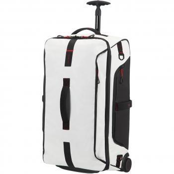 Samsonite Paradiver Light Bolsa de Viaje con Ruedas, M (67Cm-74,5L), Blanco