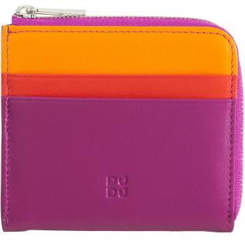 Cartera Dudu de piel con cremallera para hombre