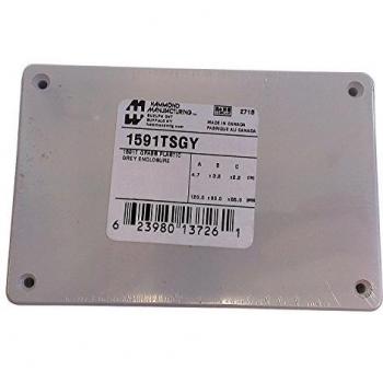 Hammond 1591TSGY Contenitore Universale ABS Grigio