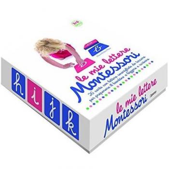 Le mie lettere Montessori. 26 carte con lettere smerigliate da toccare per preparare il bambino a leggere e scrivere