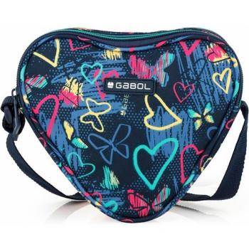 Bolso infantil Gabol TIZAS con corazones y resistente al agua